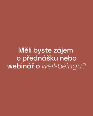 💡 Měli byste zájem o přednášku nebo webinář na téma well-being? V B.Side se díváme na zdraví komplexně. Proto kromě...